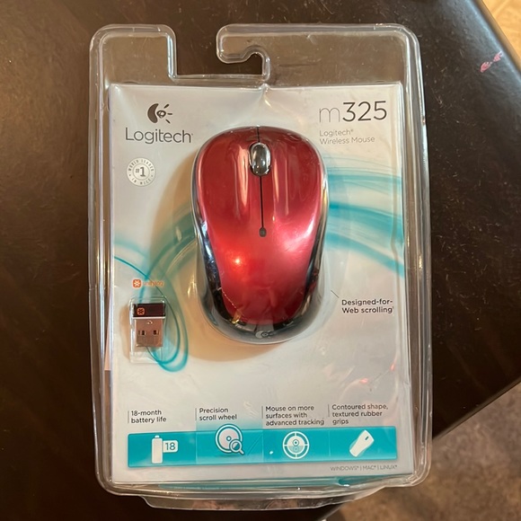 Logitech Wireless Mouse - Picture 1 of 6
